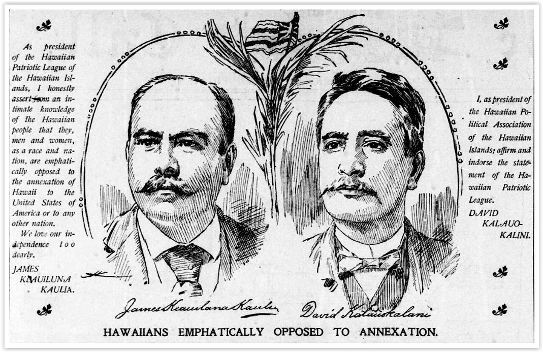 James Kaulia and David Kalauokalani